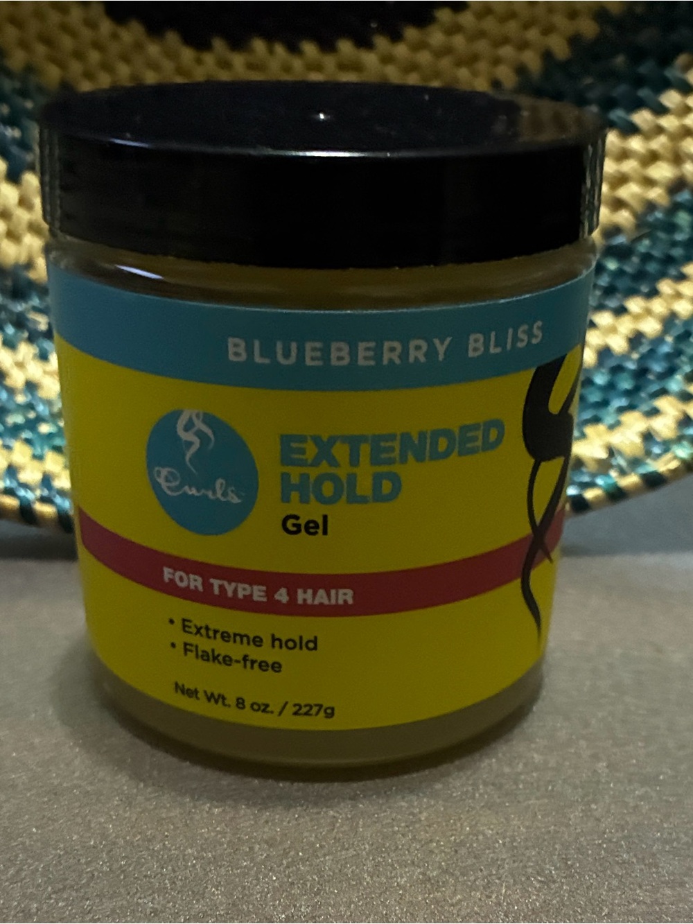 Curls Blueberry Bliss Extended Hold Gel - 8oz